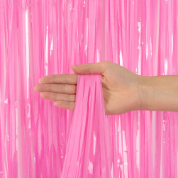 Занавес Дождик Светло-розовый, Макарунс, 100*200 см, 1 шт.