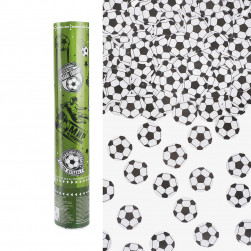 Пневмохлопушка (12/30 см), Футбол, Мячи бумага, 1 шт.