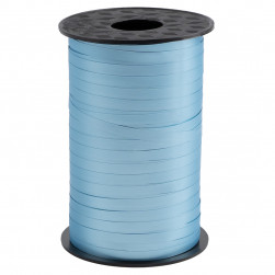 Лента полипропиленовая (0,5 см*250 м) Голубой, Матовый металл, 1 шт.