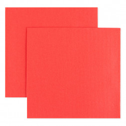 Сервировочные салфетки, Bouquet Colour, Красный, 33*33 см, 20 шт.