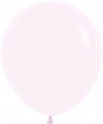 Шар (18''/46 см), Нежно-розовый (609), макарунс, 25 шт.