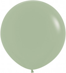 Шар (24''/61 см), Эвкалипт (027), пастель, 3 шт.