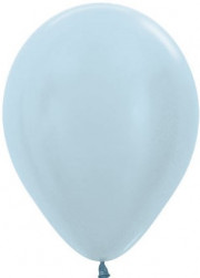 Шар (12''/30 см) Голубой (440), перламутр, 50 шт.