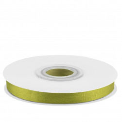 Лента атласная (0,7 см*22,85 м) Оливковый, 1 шт.