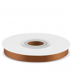 Лента атласная (0,7 см*22,85 м) Карамельный, 1 шт.