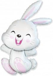 Шар (44''/112 см) Фигура, Милый зайка, 1 шт.