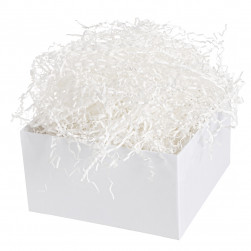 Наполнитель для коробок, бумага, Белое облако, 50 г.