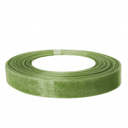 Лента органза (1,2 см*22,85 м) Авокадо, 1 шт.