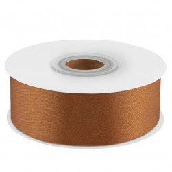 Лента атласная (2,5 см*22,85 м) Карамельный, 1 шт.