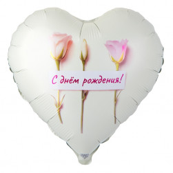 К 18" РУС ДР Розы нежные