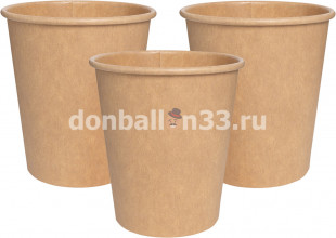 Стаканы (250 мл) Мастхэв, Крафт, 6 шт.