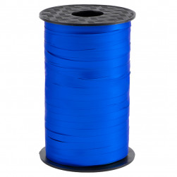 Лента полипропиленовая (0,5 см*250 м) Синий, Матовый металл, 1 шт.