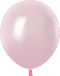 Шар (12''/30 см), Розовый, металлик, 100 шт.