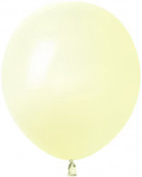 Шар (10''/25 см), Светло-желтый, макарунс, 100 шт.