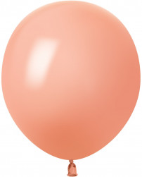 Шар (5''/13 см), Персиковый, пастель, 100 шт.