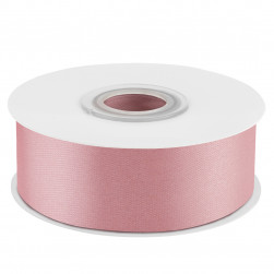 Лента атласная (2,5 см*22,85 м) Розовое Золото, 1 шт.