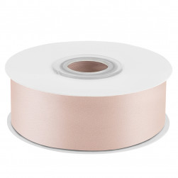 Лента атласная (2,5 см*22,85 м) Кремовый, 1 шт.