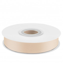Лента атласная (1,2 см*22,85 м) Светлое золото, 1 шт.