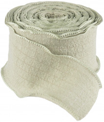 Лента тканевая (4 см*9,14 м) Нежная волна, Авокадо, 1 шт.