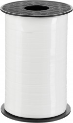 Лента полипропиленовая (0,5 см*250 м) Белый, Лаковый, 1 шт.