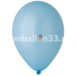 И 12"/072 Пастель Baby Blue, 100шт