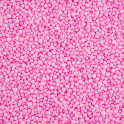 Шарики пенопласт, Розовый, 2-4 мм, 10 гр.
