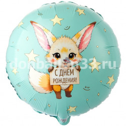 К 18" РУС С ДР Лисичка Фенек, 1шт