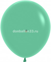 Шар (18''/46 см), Зеленый (030), пастель, 25 шт.