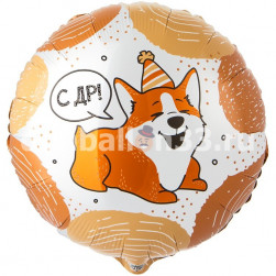 К 18" РУС С ДР ВАФ Корги, 1шт