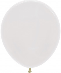 Шар (18''/46 см), Прозрачный (390), кристалл, 25 шт.