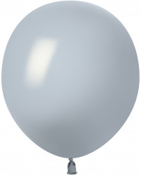 Шар (18''/46 см), Серый, пастель ретро, 10 шт.