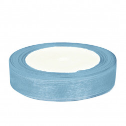 Лента органза (2,5 см*22,85 м) Голубой, 1 шт.