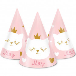 Колпаки, Котенок Принцесса, 6 шт. в упак.