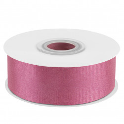 Лента атласная (2,5 см*22,85 м) Дымчатая роза, 1 шт.