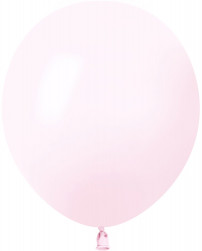 Шар (18''/46 см), Нежно-розовый, макарунс, 10 шт.
