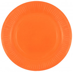 Тарелки (9''/23 см) Мастхэв, Оранжевый, 6 шт.