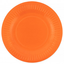Тарелки (7''/18 см) Мастхэв, Оранжевый, 6 шт.