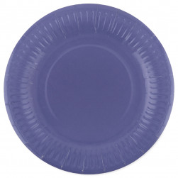 Тарелки (7''/18 см) Мастхэв, Фиолетовый, 6 шт.