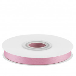 Лента атласная (0,7 см*22,85 м) Розовый, 1 шт.