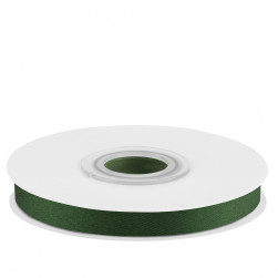 Лента атласная (0,7 см*22,85 м) Темно-зеленый, 1 шт.