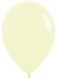 Шар (12''/30 см), Светло-желтый (620), макарунс, 50 шт.