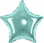 Логотип «Шар (18''/46 см) Звезда, Тиффани, 1 шт.»