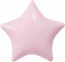 Логотип «Шар (36''/91 см) Звезда, Зефирный, 1 шт. в уп.»