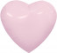 Логотип «Шар (36''/91 см) Сердце, Зефирный, 1 шт. в уп.»