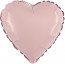Логотип «Набор шаров с клапаном (9''/23 см) Мини-сердце, Пыльная роза, 5 шт. в уп.»