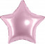 Логотип «Шар (32''/81 см) Звезда, Розовый, Макарунс, 1 шт.»