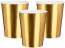 Логотип «Стаканы (250 мл) Золото, Металлик, 6 шт.»