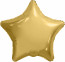 Логотип «Шар (19''/48 см) Звезда, Мистик, Золото, Сатин, 1 шт.»