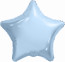 Логотип «Шар (19''/48 см) Звезда, Синие сумерки, 1 шт.»