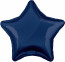 Логотип «Шар (30''/76 см) Звезда, Сапфир, 1 шт. в уп.»